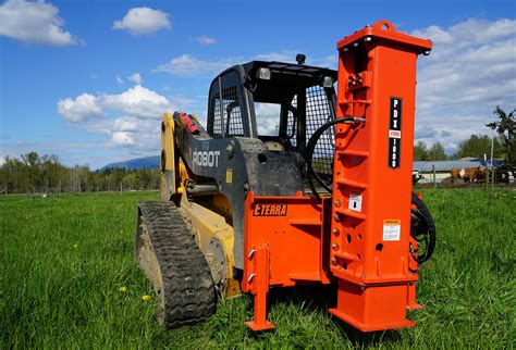 skid steer post driver price